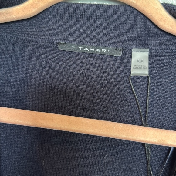 NWT Tahari Navy Blazer Medium - Picture 2 of 3